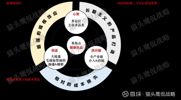 米牛配资 1图13字，吃透农夫山泉的战略及竞争优势；兼述农夫山泉面临的挑战