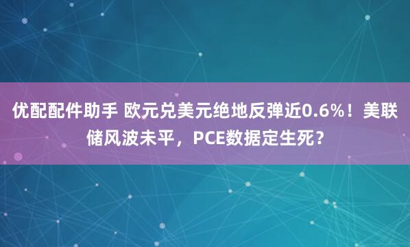 优配配件助手 欧元兑美元绝地反弹近0.6%！美联储风波未平，PCE数据定生死？