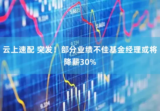 云上速配 突发！部分业绩不佳基金经理或将降薪30%